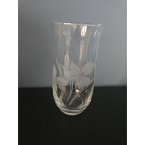 Crystal Clear Industries Crystal Floral 16 oz Glasses Made In Turkey Replacement